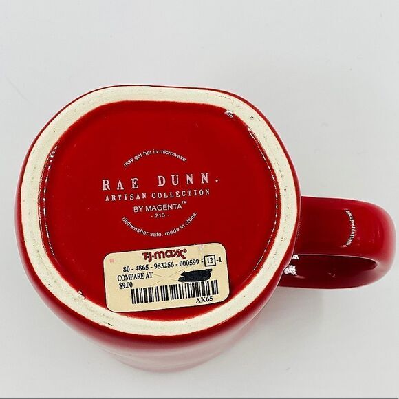 Rae Dunn Red Under the Mistletoe Mug - Picture 8 of 10